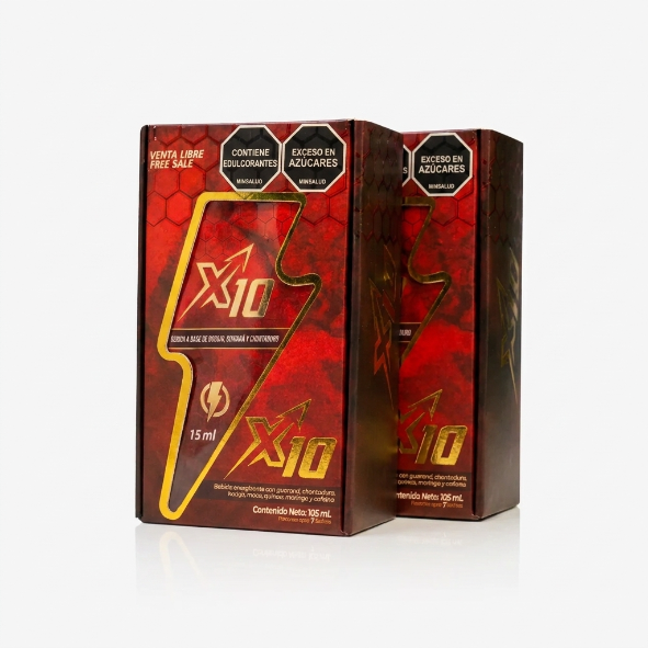 X10 Caja - Pack 2 unidades, dos cajas del producto