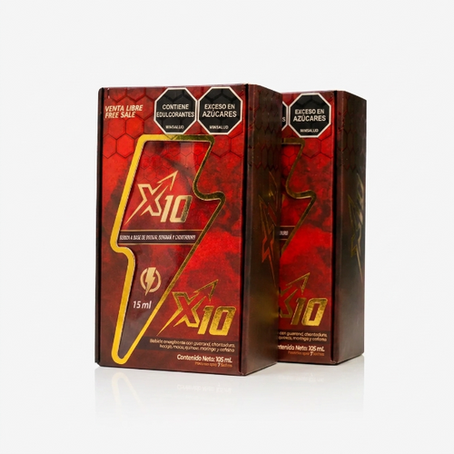 X10 Caja - Pack 2 unidades, dos cajas del producto